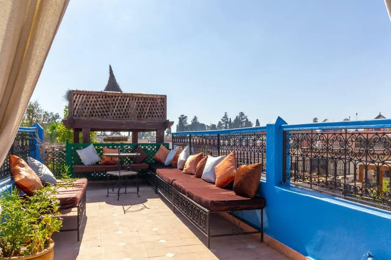 Bed & Breakfast Riad Le Dromadaire Bleu By Weekome Marrakesh Marocko
